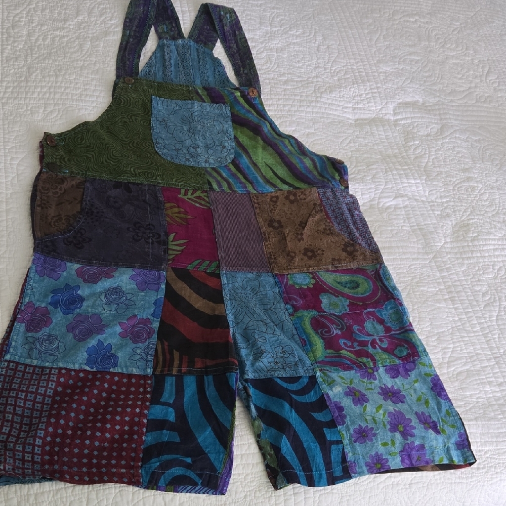 Kathmandu Vibrant Patchwork Jumpsuit - image 1